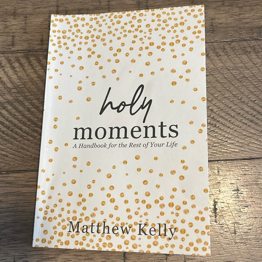 Holy Moments book